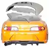 ModeloDrive FRP VAR Rear Bumper w Diffuser 4pc > Toyota Supra JZA80 1993-1998 - Image 1