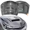 ModeloDrive Carbon Fiber VAR V2 Hood > Subaru WRX STi (GVB) 2011-2014 > 5dr Hatch - Image 19