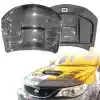 ModeloDrive Carbon Fiber VAR V2 Hood > Subaru WRX STi (GRB) 2008-2014 > 4dr Sedan - Image 1