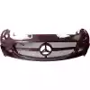 ModeloDrive Carbon Fiber BLK-GT Wide Body Front Bumper > Mercedes-Benz SLS AMG (R197) 2011-2014 - Image 2