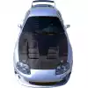 ModeloDrive Carbon Fiber TSEC Hood > Toyota Supra (JZA80) 1993-1998 - Image 11