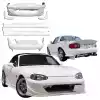 ModeloDrive FRP GVAR Body Kit 9pc > Mazda Miata NB1 1998-2005 - Image 4