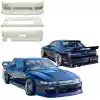 ModeloDrive FRP BSPO v2 Body Kit 4pc > Nissan Silvia S13 1989-1994 > 2dr Coupe - Image 4