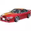 ModeloDrive FRP GCOR Wide Body 30mm Fenders (front) > Nissan Silvia S13 1989-1994 - Image 3