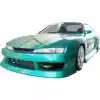 ModeloDrive FRP BSPO Blister Wide Body Front Bumper > Nissan 240SX S14 (Kouki) 1997-1998 - Image 2