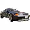 ModeloDrive Carbon Fiber ABFL Front Lip Valance > Nissan Skyline R32 GTR 1990-1994 > 2dr Coupe - Image 2