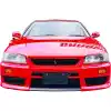 ModeloDrive FRP ATIA Front Bumper > Nissan Skyline R34 GTT 1999-2004 > 2/4dr - Image 2