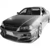 ModeloDrive FRP JU Front Bumper > Nissan Skyline R34 GTR 1999-2004 - Image 8