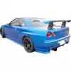 ModeloDrive Carbon Fiber JU GTR Wing Riser Stands > Nissan Skyline R34 GTR 1999-2004 - Image 3