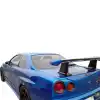 ModeloDrive Carbon Fiber JU GTR Wing Riser Stands > Nissan Skyline R34 GTR 1999-2004 - Image 4