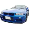 ModeloDrive Carbon Fiber JU GTR Wing Riser Stands > Nissan Skyline R34 GTR 1999-2004 - Image 7