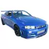 ModeloDrive Carbon Fiber JU GTR Wing Riser Stands > Nissan Skyline R34 GTR 1999-2004 - Image 8