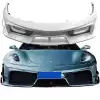 ModeloDrive FRP HOM Front Bumper 8pc > Ferrari F430 2005-2009 - Image 1