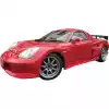 ModeloDrive FRP RLES Wide Body Side Skirts 4pc > Toyota MRS MR2 Spyder 2000-2005 - Image 4