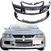 OEREP PP EVO9 Front Bumper w Lip Combo > Mitsubishi Evolution EVO8 EVO9 2003-2006 - Image 1