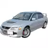 OEREP PP EVO9 Front Bumper w Lip Combo > Mitsubishi Evolution EVO8 EVO9 2003-2006 - Image 2