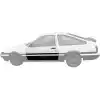 OEREP Steel OER Door (LEFT SIDE) > Toyota Corolla AE86 Trueno 1984-1987 - Image 9