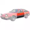 OEREP Steel OER Door (LEFT SIDE) > Toyota Corolla AE86 Trueno 1984-1987 - Image 3