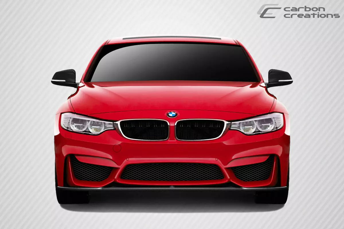 2012-2018 BMW 3 Series F30 Carbon Creations DriTech M3 Look Front Splitter ( must be used with M3 Look Front Bumper body kit ) 1 Piece (S) - Image 2