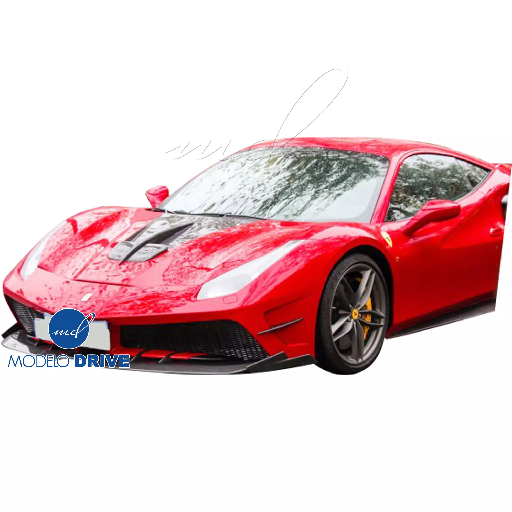 ModeloDrive Partial Carbon Fiber MDES Body Kit > Ferrari 488 GTB F142M 2016-2019 - Image 18