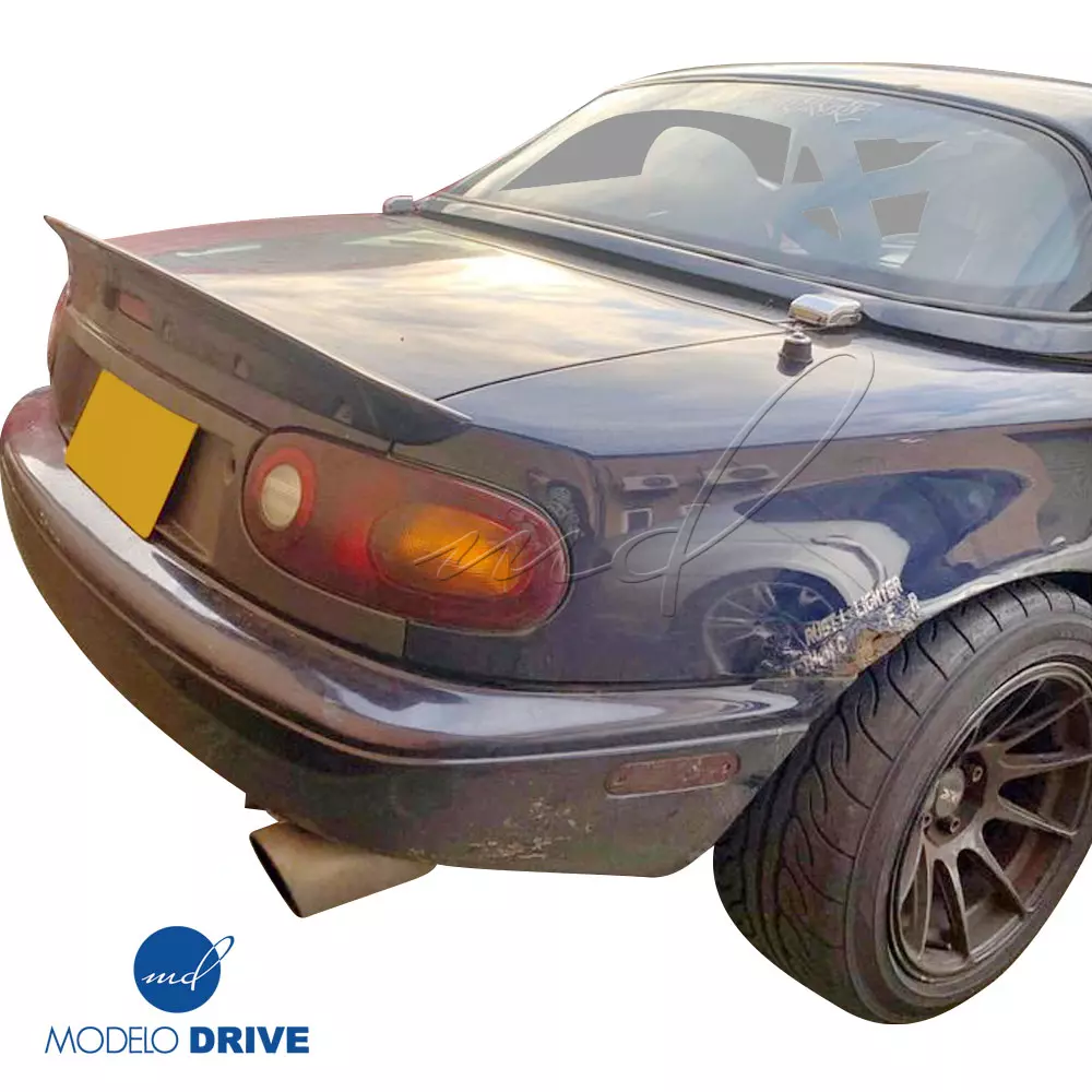 ModeloDrive Carbon Fiber OER US Tailgate Panel Garnish > Mazda Miata (NA) 1990-1996 - Image 10
