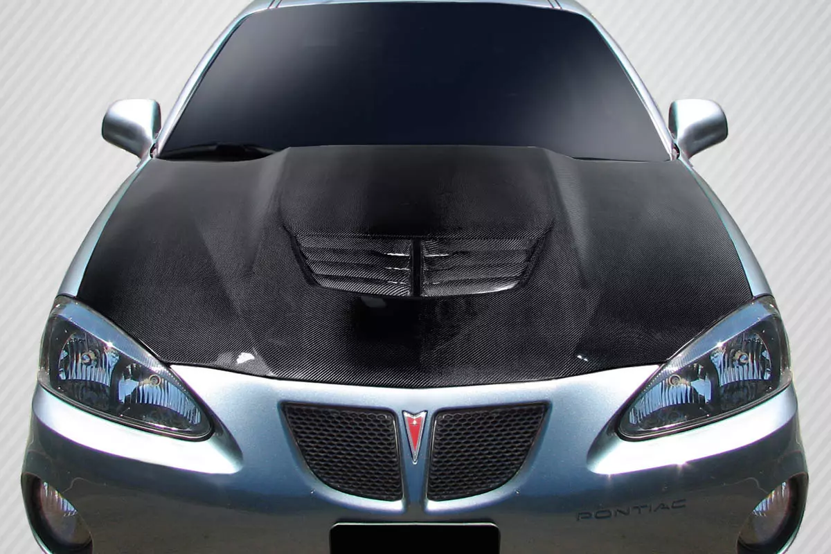 2004-2008 Pontiac Grand Prix Carbon Creations Stingray Z Hood- 1 Piece - Image 1