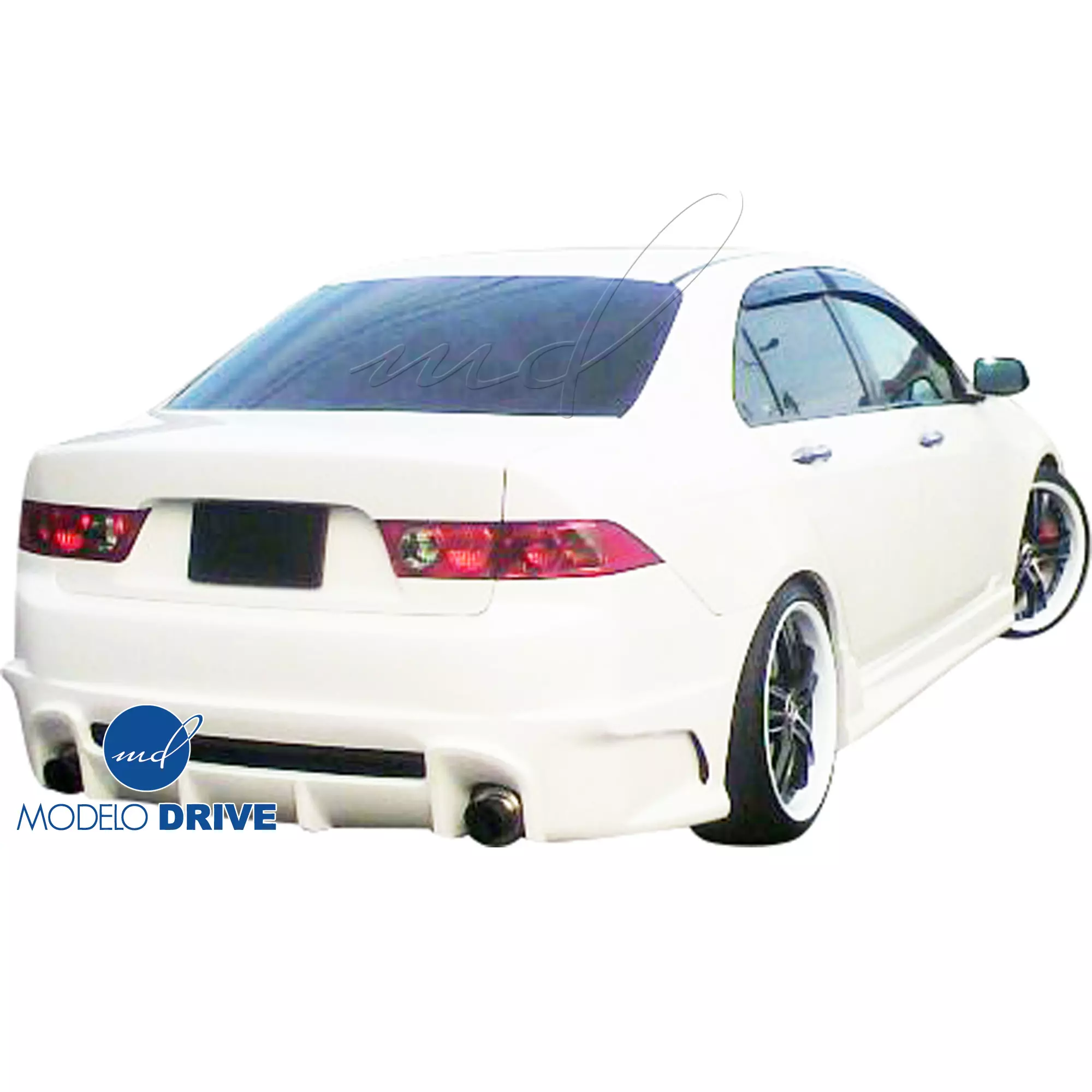 ModeloDrive FRP LSTA Rear Bumper > Acura TSX CL9 2004-2008 - Image 1