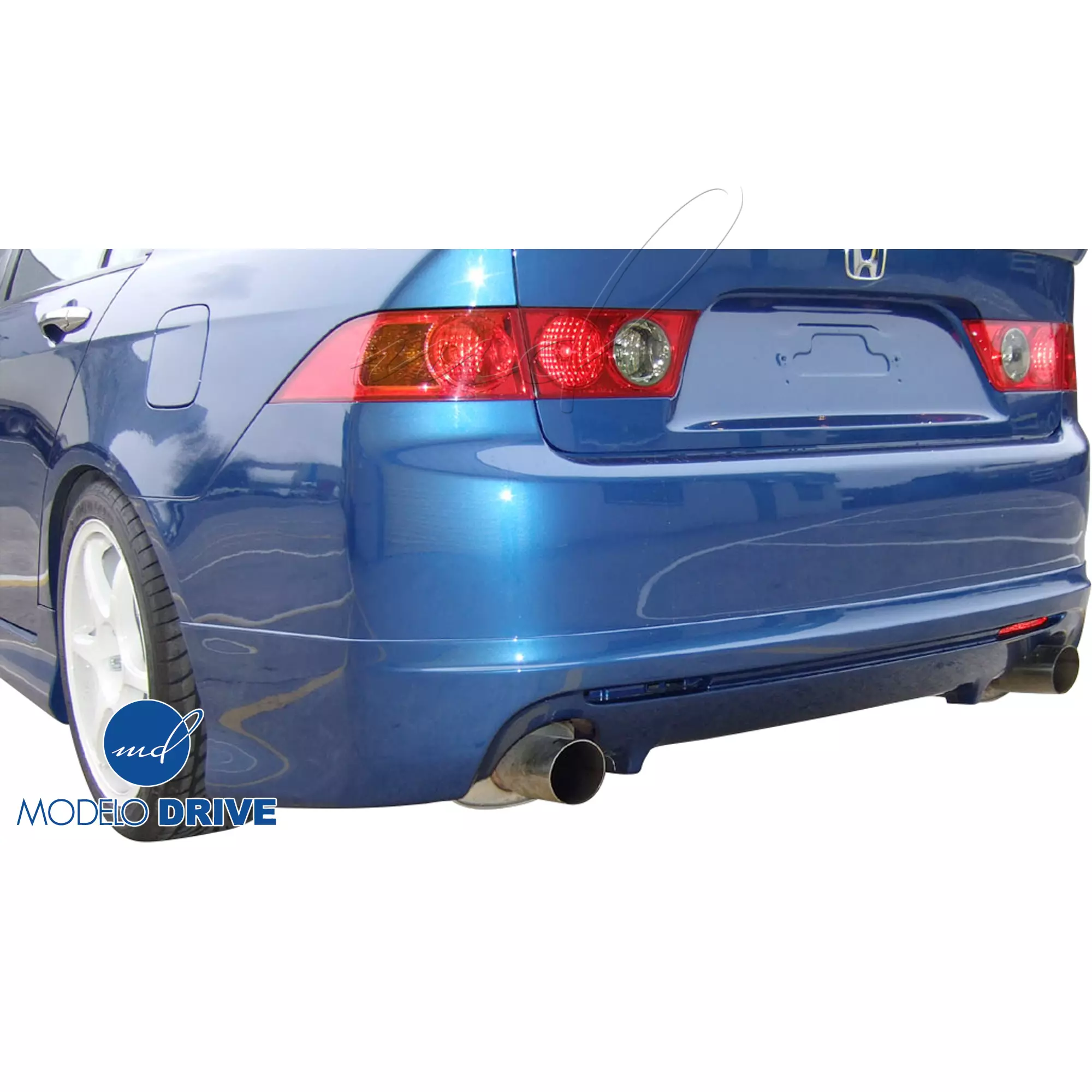 ModeloDrive FRP MUGE V1 Rear Lip Valance > Acura TSX CL9 2004-2008 - Image 9