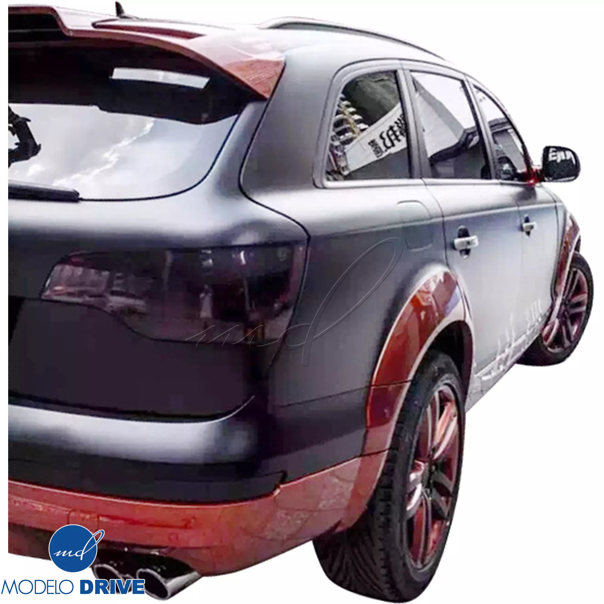 ModeloDrive FRP AB Rear Lip Valance > Audi Q7 2010-2015 - Image 9