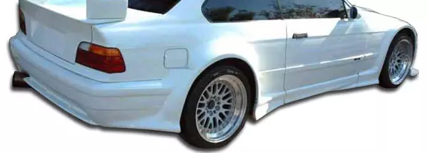 1992-1998 BMW 3 Series M3 E36 2DR Duraflex GT500 Wide Body Rear Bumper Cover 3 Piece - Image 1