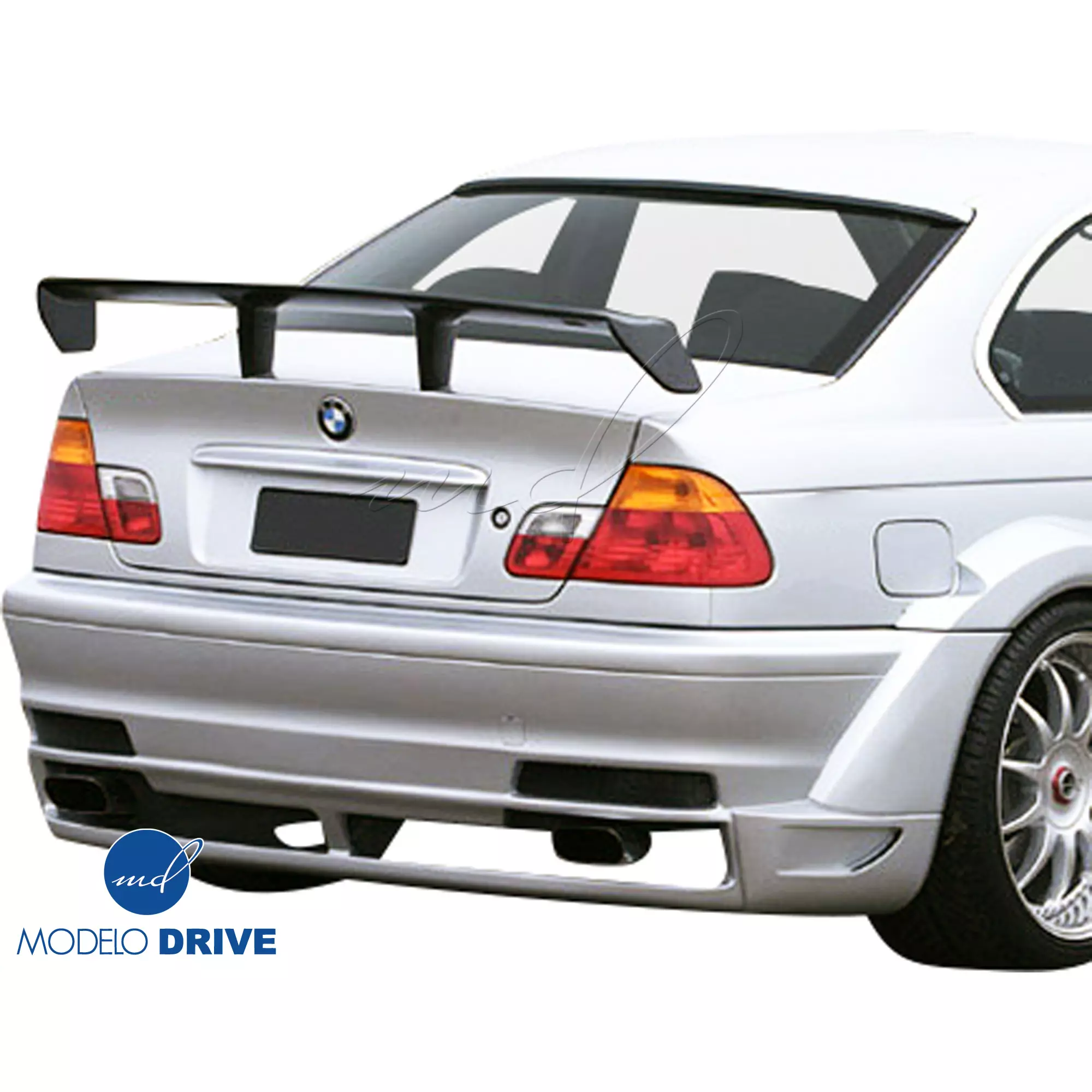 ModeloDrive FRP LDES Wide Body Rear Bumper > BMW 3-Series E46 1999-2005 > 2dr - Image 4