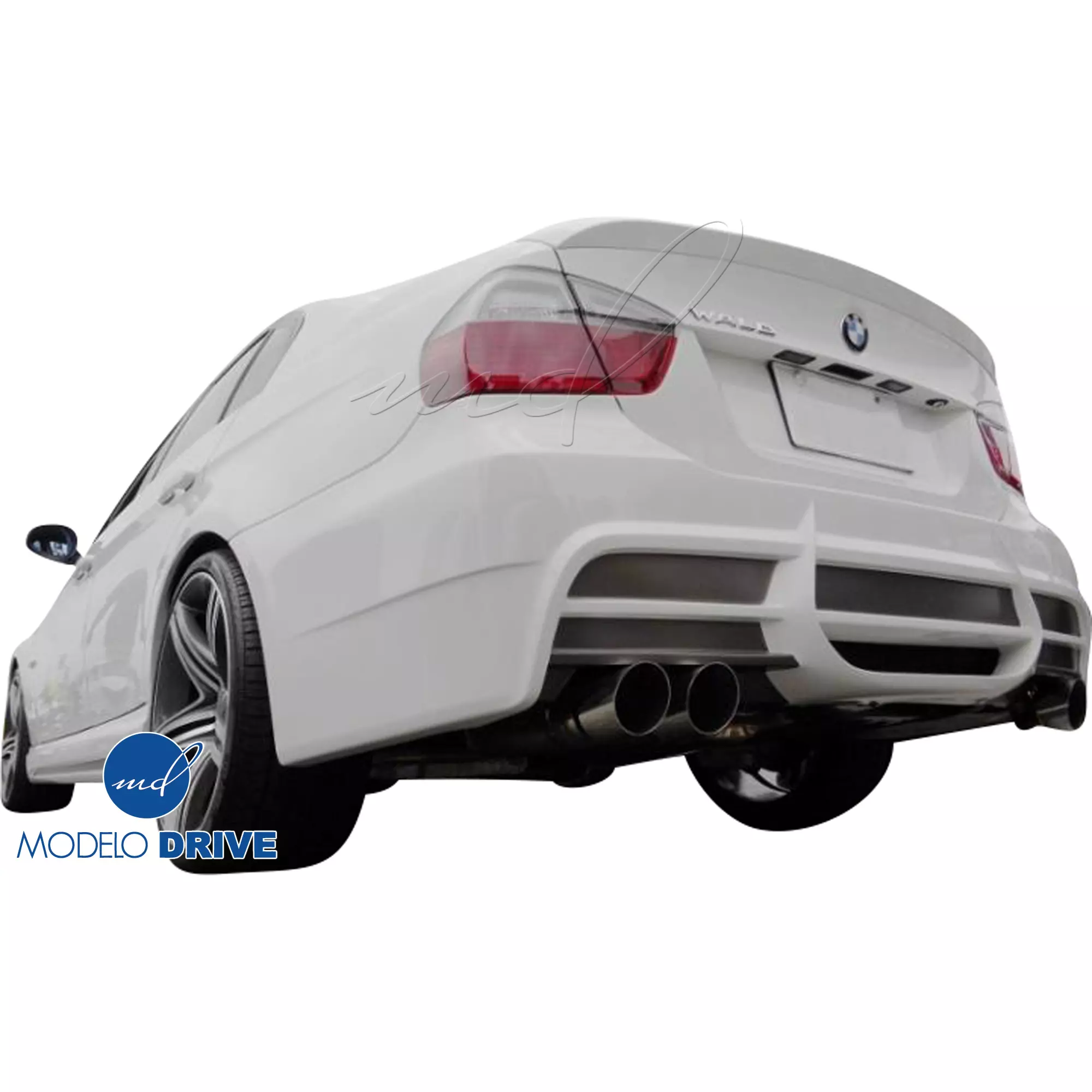 ModeloDrive FRP WAL BISO Body Kit 4pc > BMW 3-Series E90 2007-2010> 4dr - Image 26