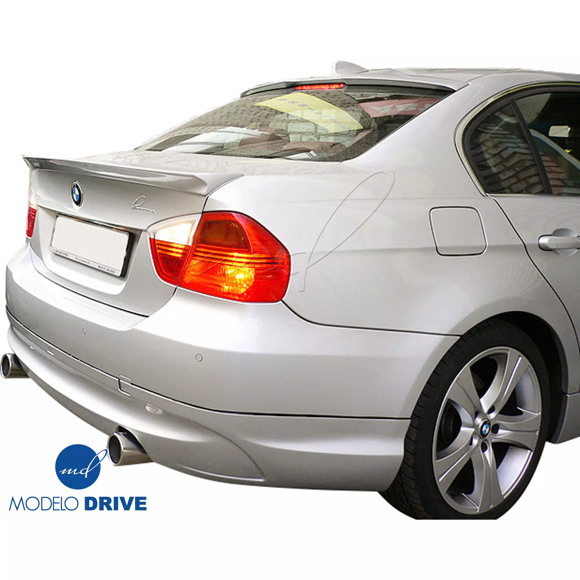 ModeloDrive FRP LUMM Rear Lip Valance > BMW 3-Series E90 2007-2010> 4dr - Image 1
