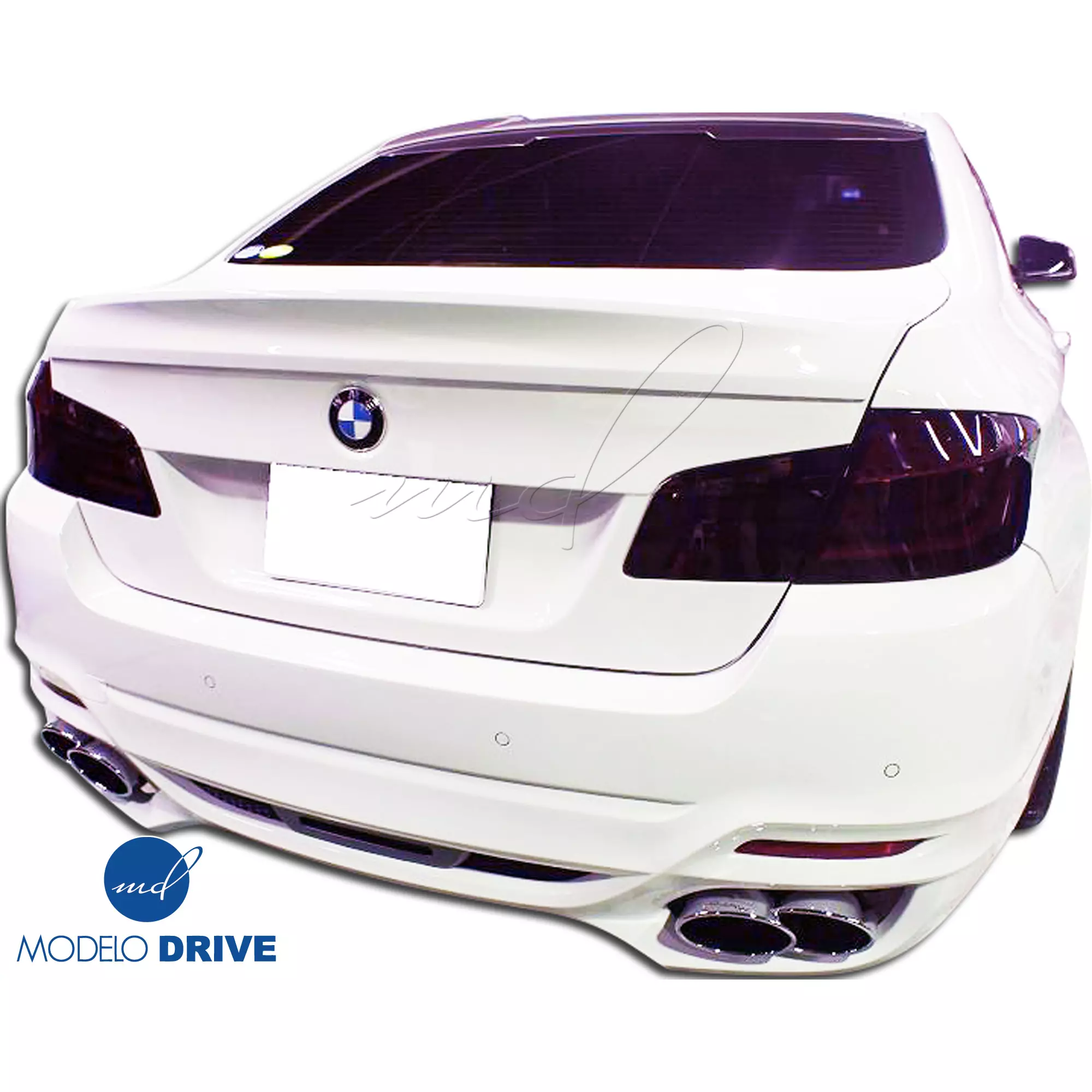 ModeloDrive FRP WAL Rear Bumper > BMW 5-Series F10 2011-2016 > 4dr - Image 1