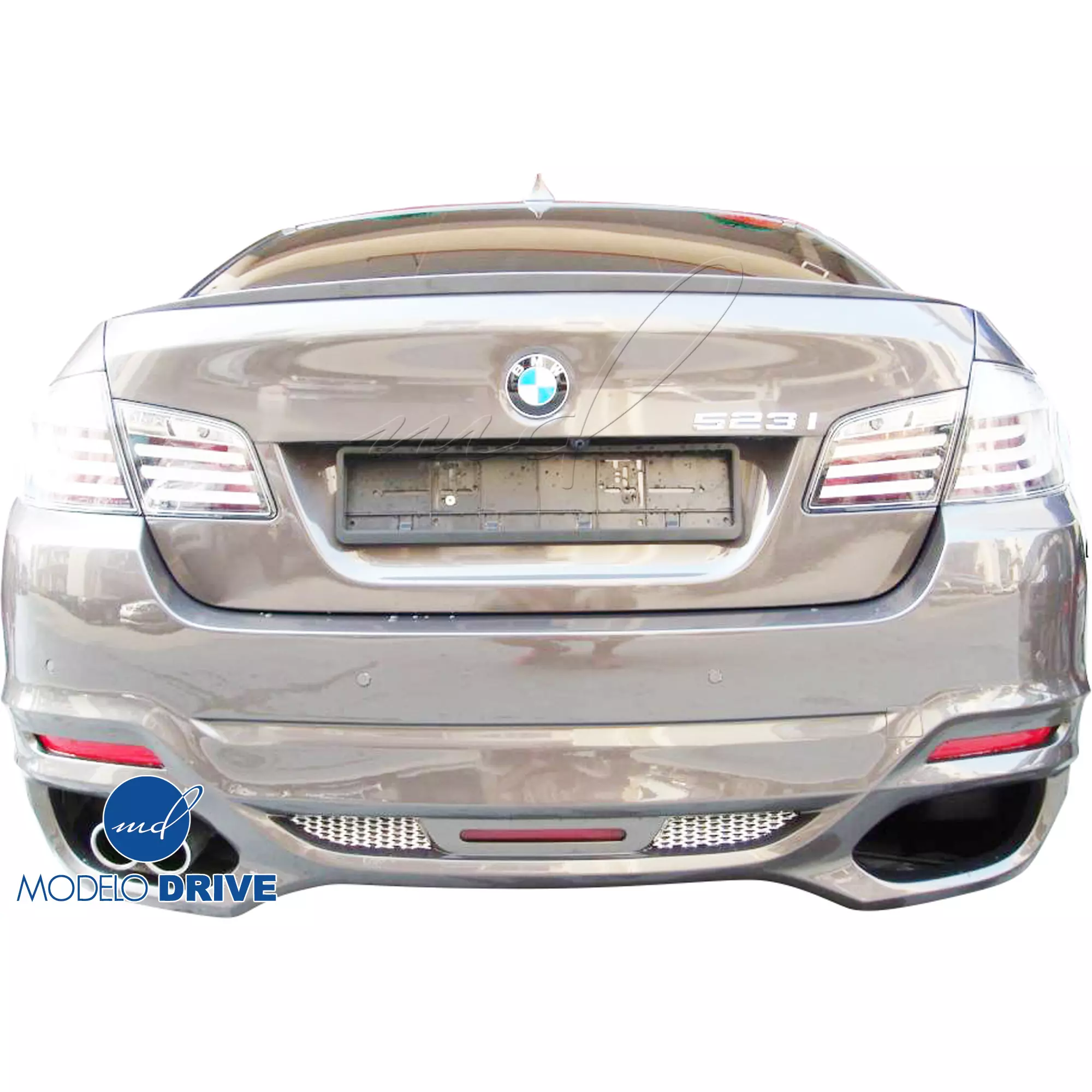 ModeloDrive FRP WAL Rear Bumper > BMW 5-Series F10 2011-2016 > 4dr - Image 10