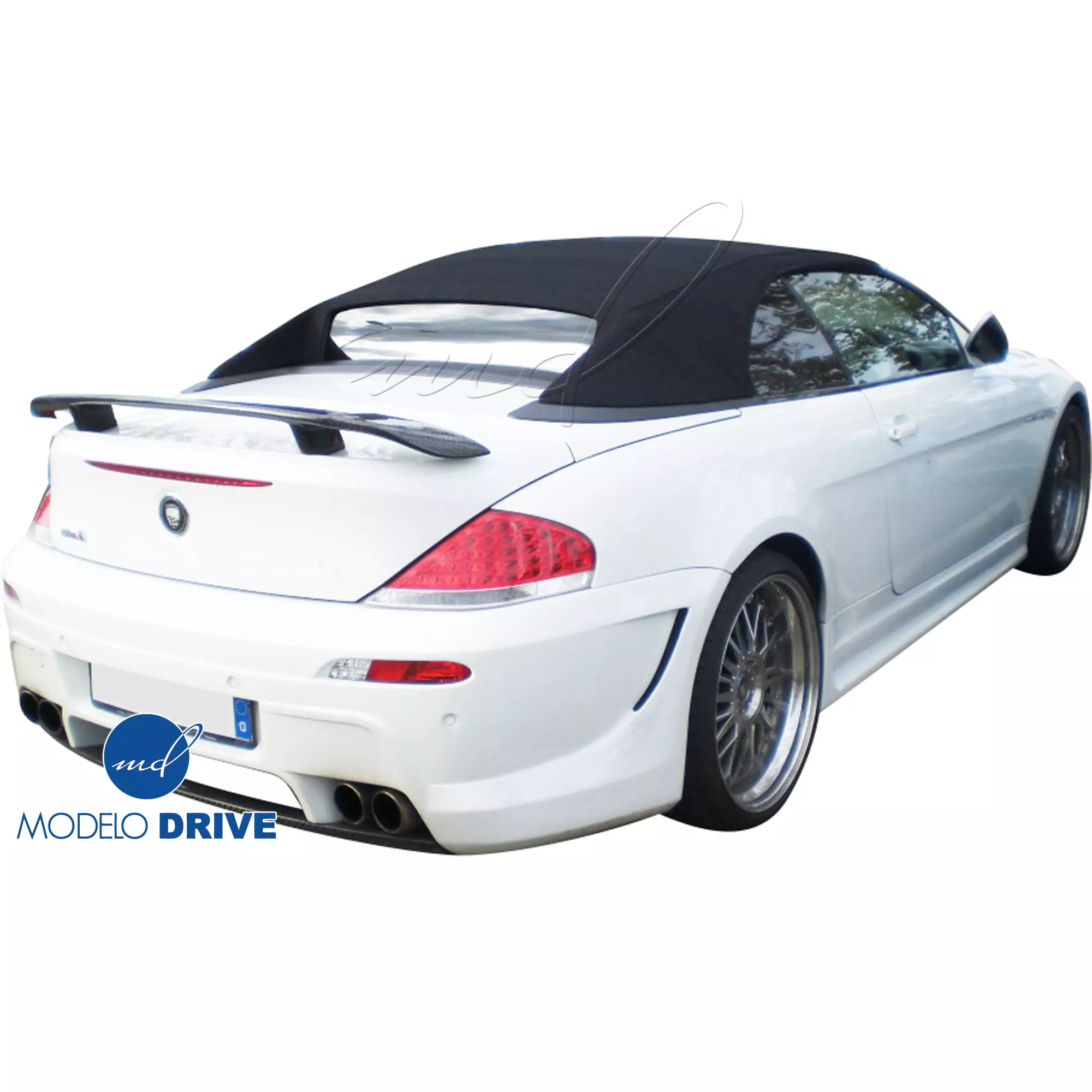 ModeloDrive FRP LDES Rear Bumper > BMW 6-Series E63 E64 2004-2010 > 2dr - Image 2