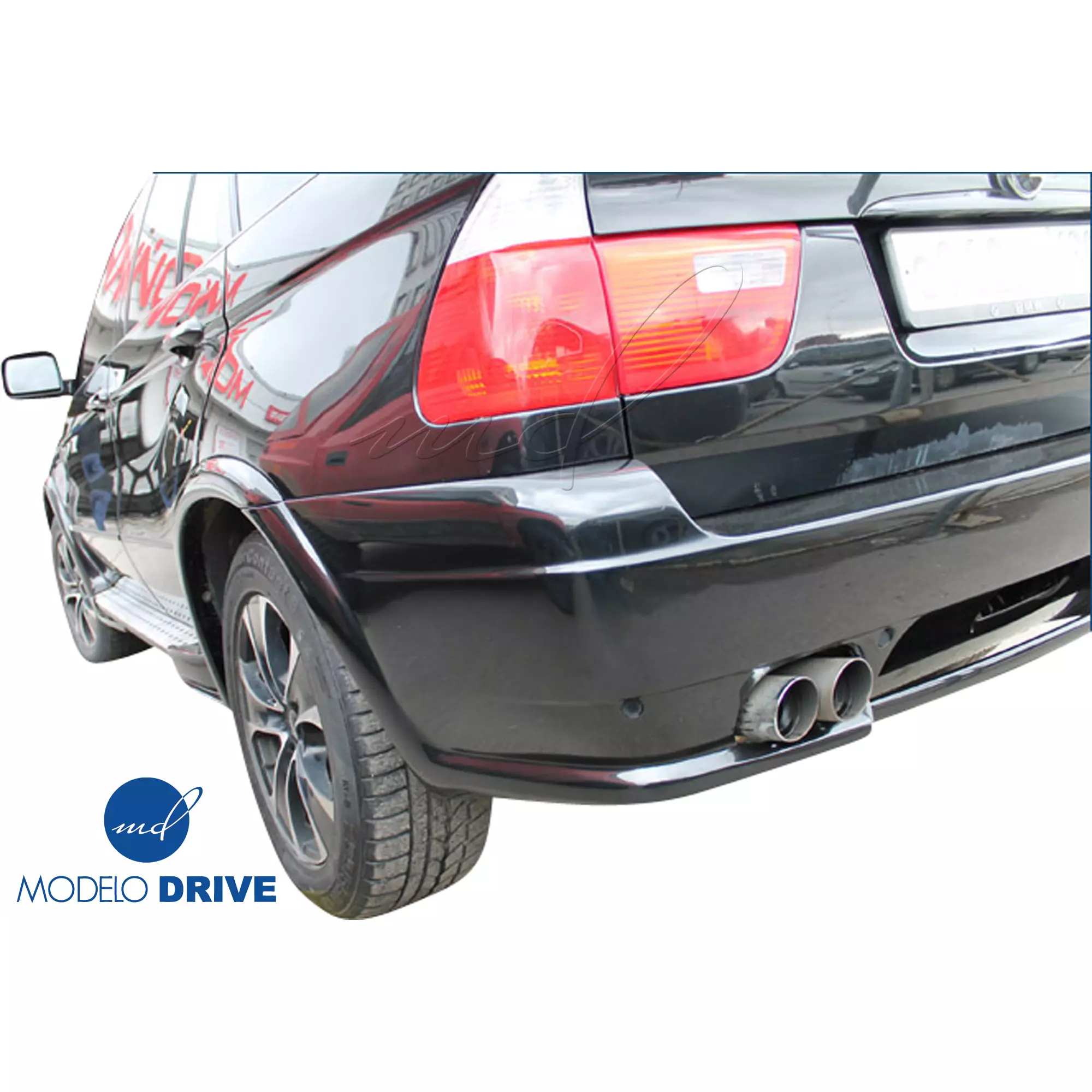 ModeloDrive FRP HAMA Rear Bumper > BMW X5 E53 2000-2006 > 5dr - Image 6