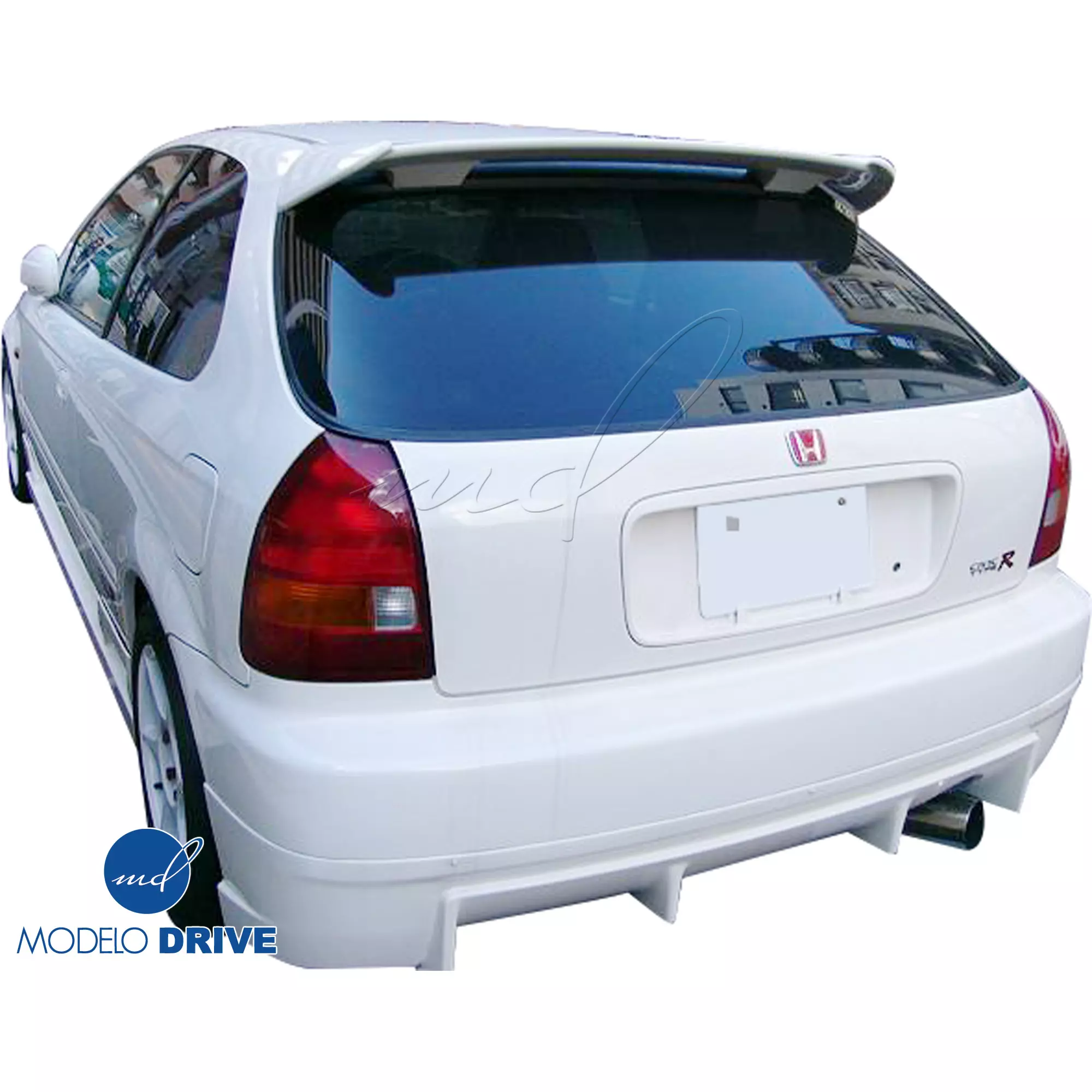 ModeloDrive FRP BCLU Body Kit 4pc > Honda Civic EK9 1996-1998 > 3-Door Hatch - Image 11