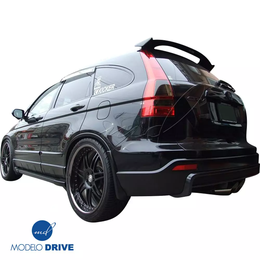 ModeloDrive FRP MUGE Rear Add-on Valance > Honda CR-V 2007-2009 - Image 4
