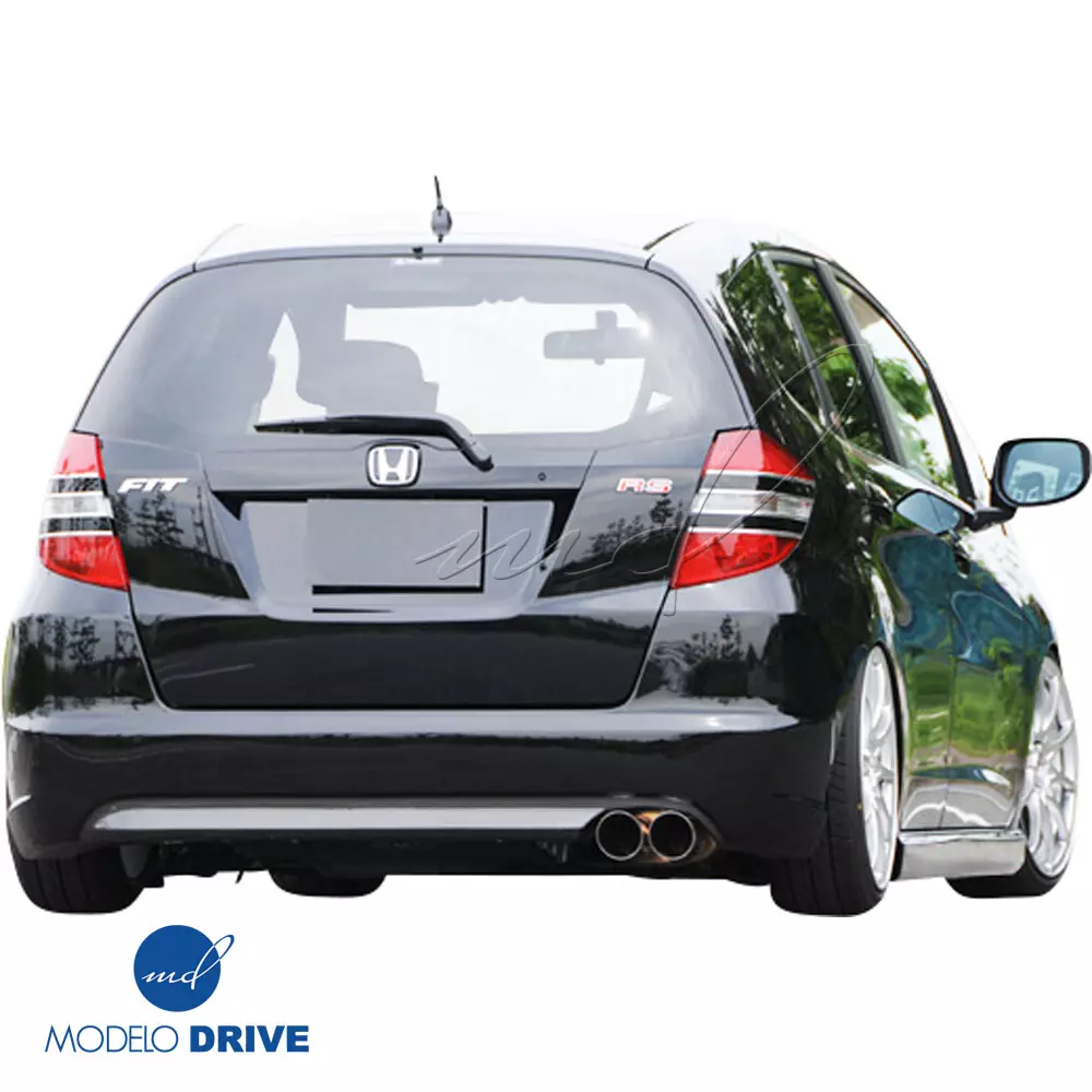 ModeloDrive FRP NOBL Rear Bumper > Honda Fit 2009-2013 - Image 3