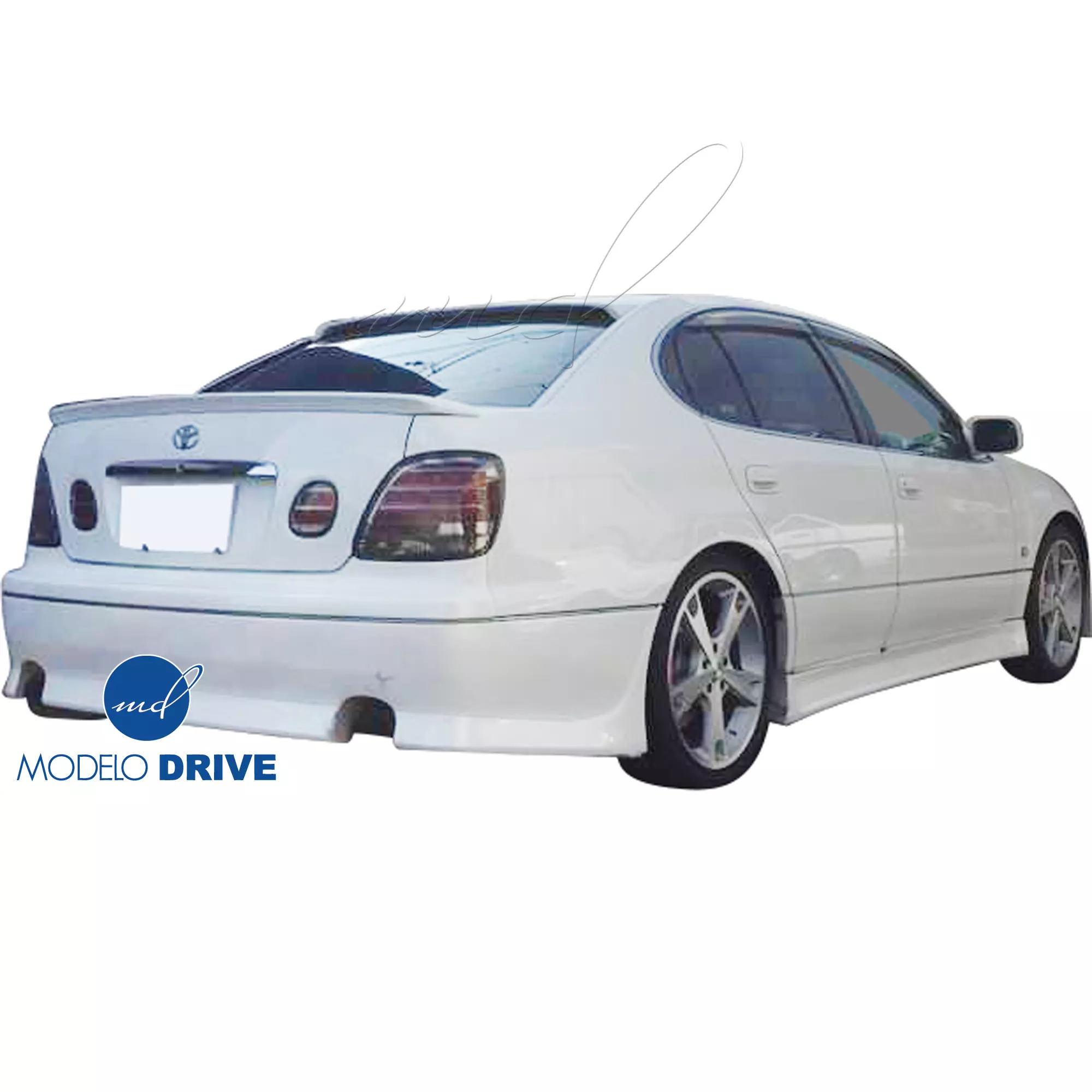ModeloDrive FRP KAZA Rear Bumper > Lexus GS Series GS400 GS300 1998-2005 - Image 1