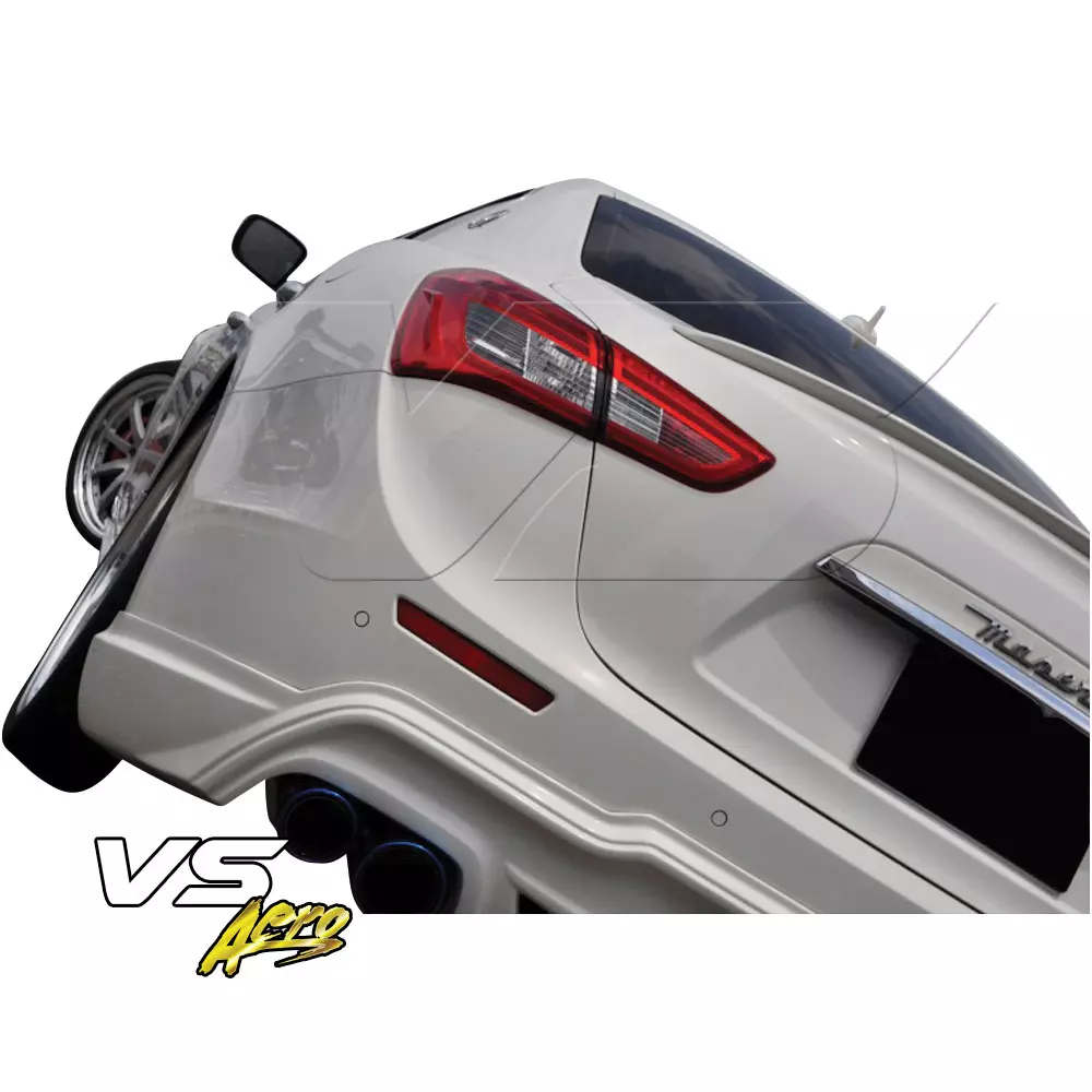 VSaero FRP WAL Rear Lip Valance > Maserati Ghibli 2013-2017 - Image 3