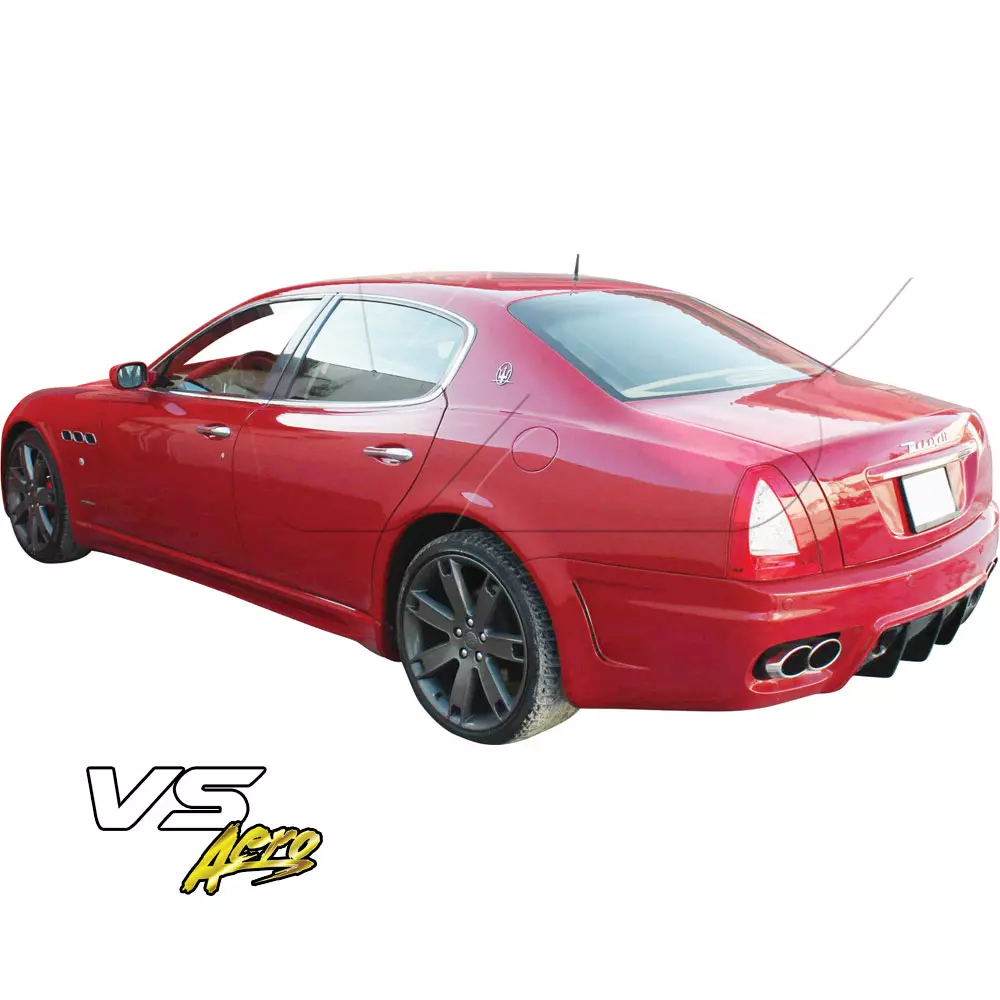 VSaero FRP WAL Body Kit 5pc /w Wing > Maserati Quattroporte 2009-2012 - Image 15