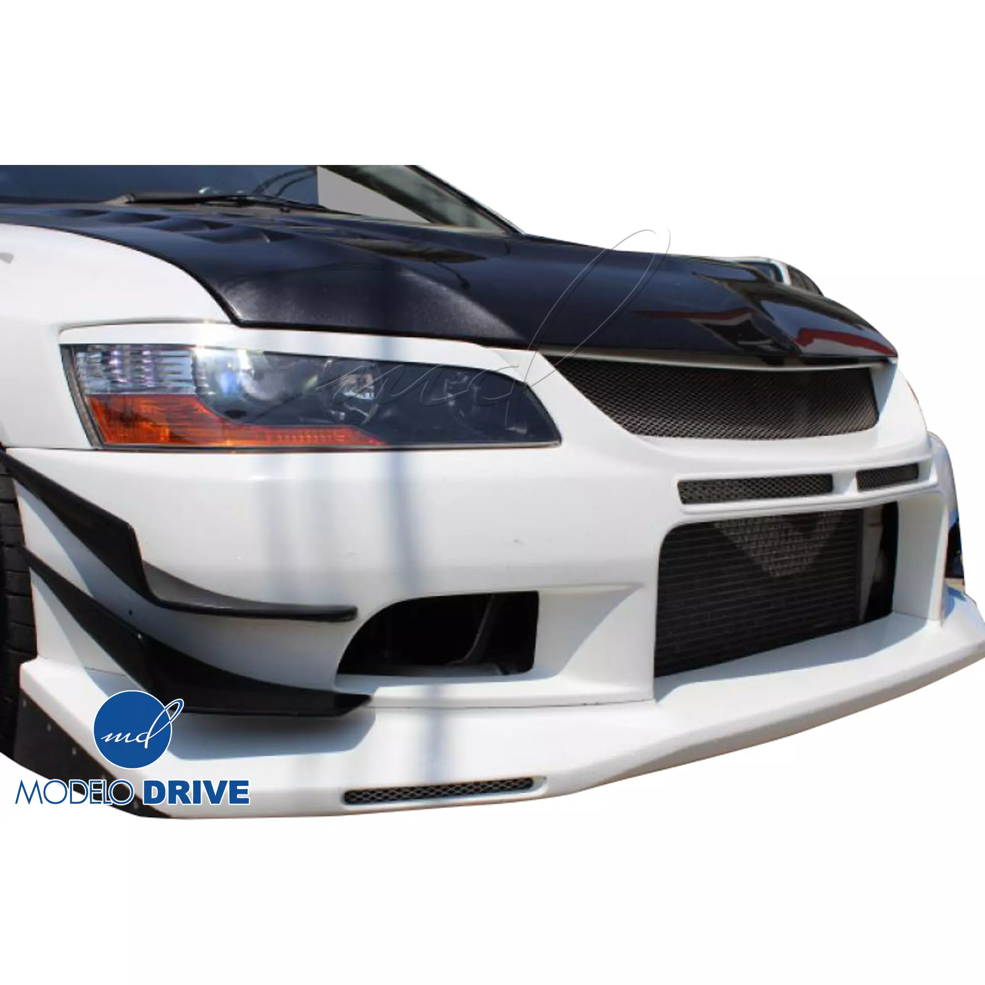 ModeloDrive FRP VOLT Street Wide Body Kit > Mitsubishi Evolution 8 9 2003-2006 - Image 35