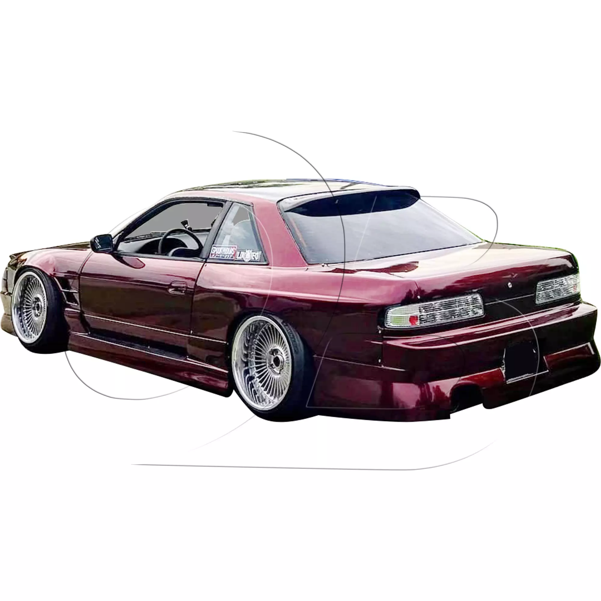 KBD Urethane Bsport2 Style 4pc Full Body Kit > Nissan 240SX 1989-1994 > 2dr Coupe - Image 90