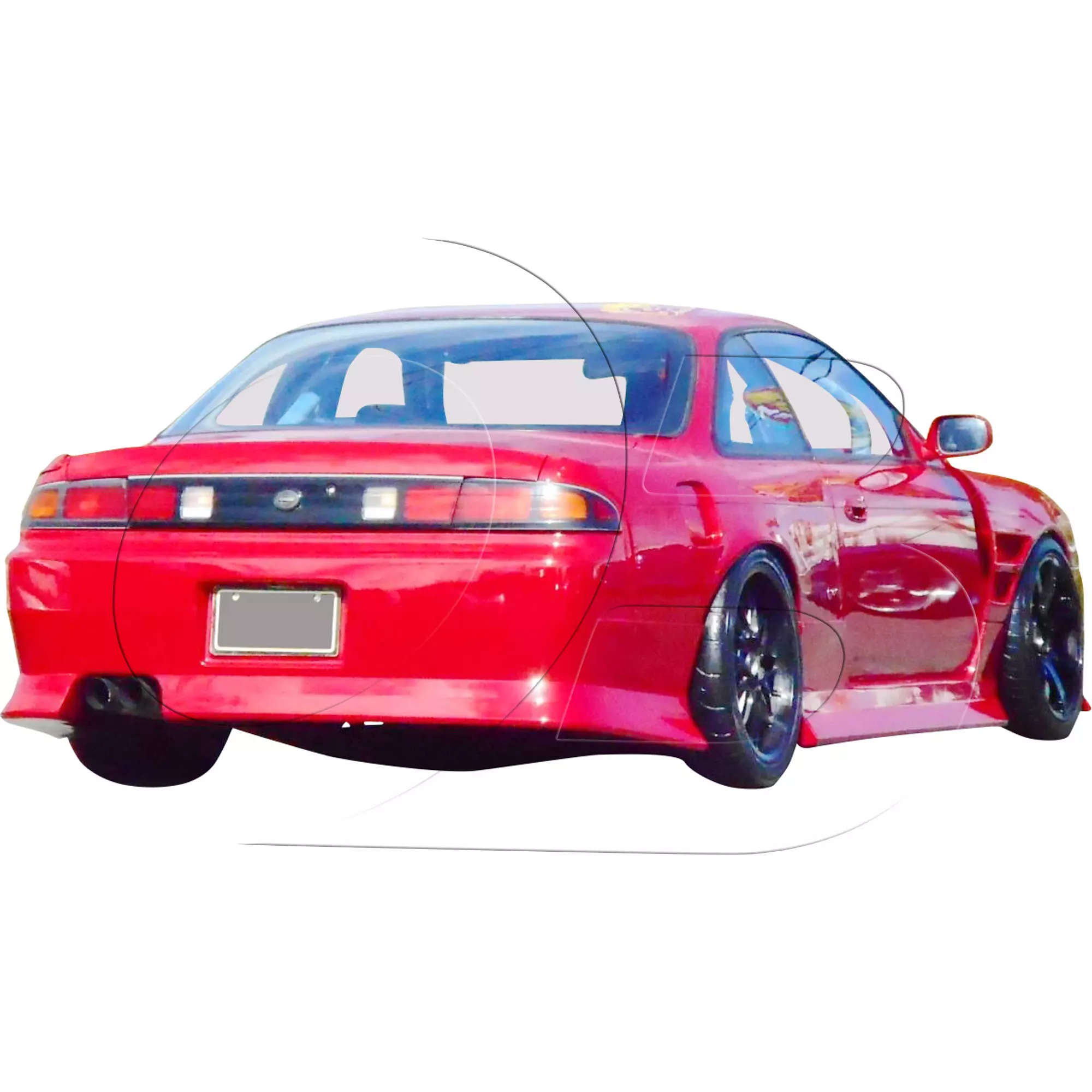 KBD Urethane DM3 Style 4pc Body Kit > Nissan 240SX S14 1995-1998 - Image 71