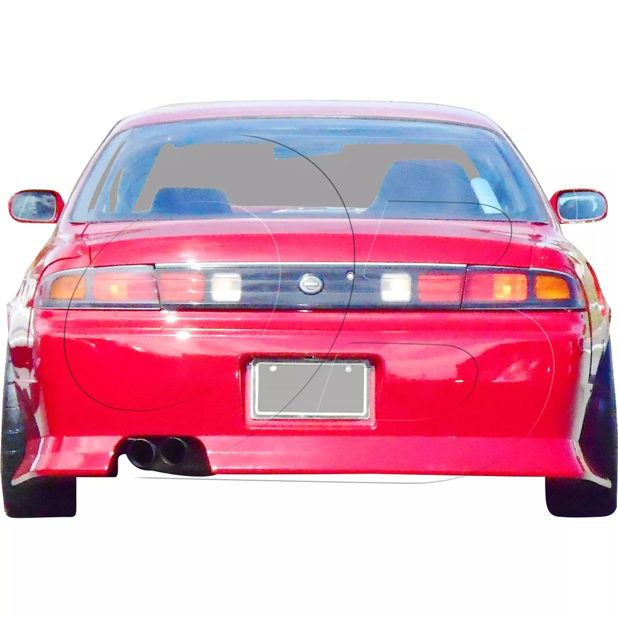 KBD Urethane DM3 Style 4pc Body Kit > Nissan 240SX S14 1995-1998 - Image 73