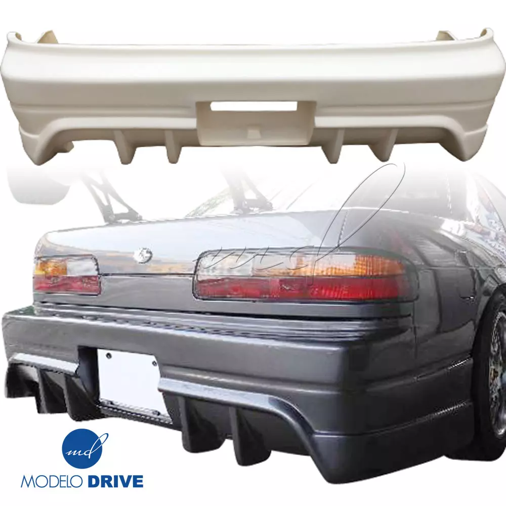 ModeloDrive FRP ORI RACE Rear Bumper > Nissan Silvia S13 1989-1994 > 2dr Coupe - Image 17