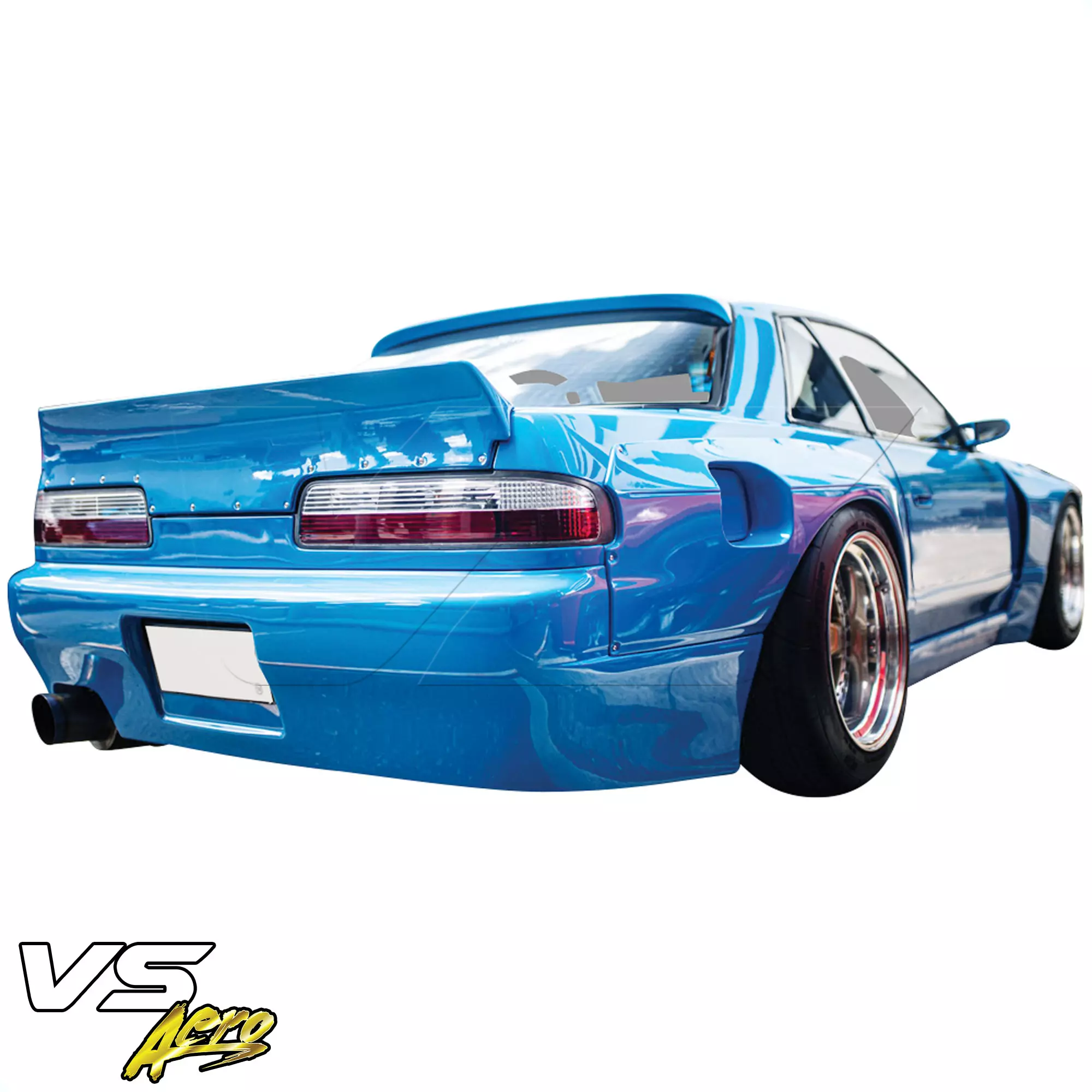 VSaero FRP TKYO v3 Wide Body Rear Bumper > Nissan Silvia S13 1989-1994 > 2dr Coupe - Image 7