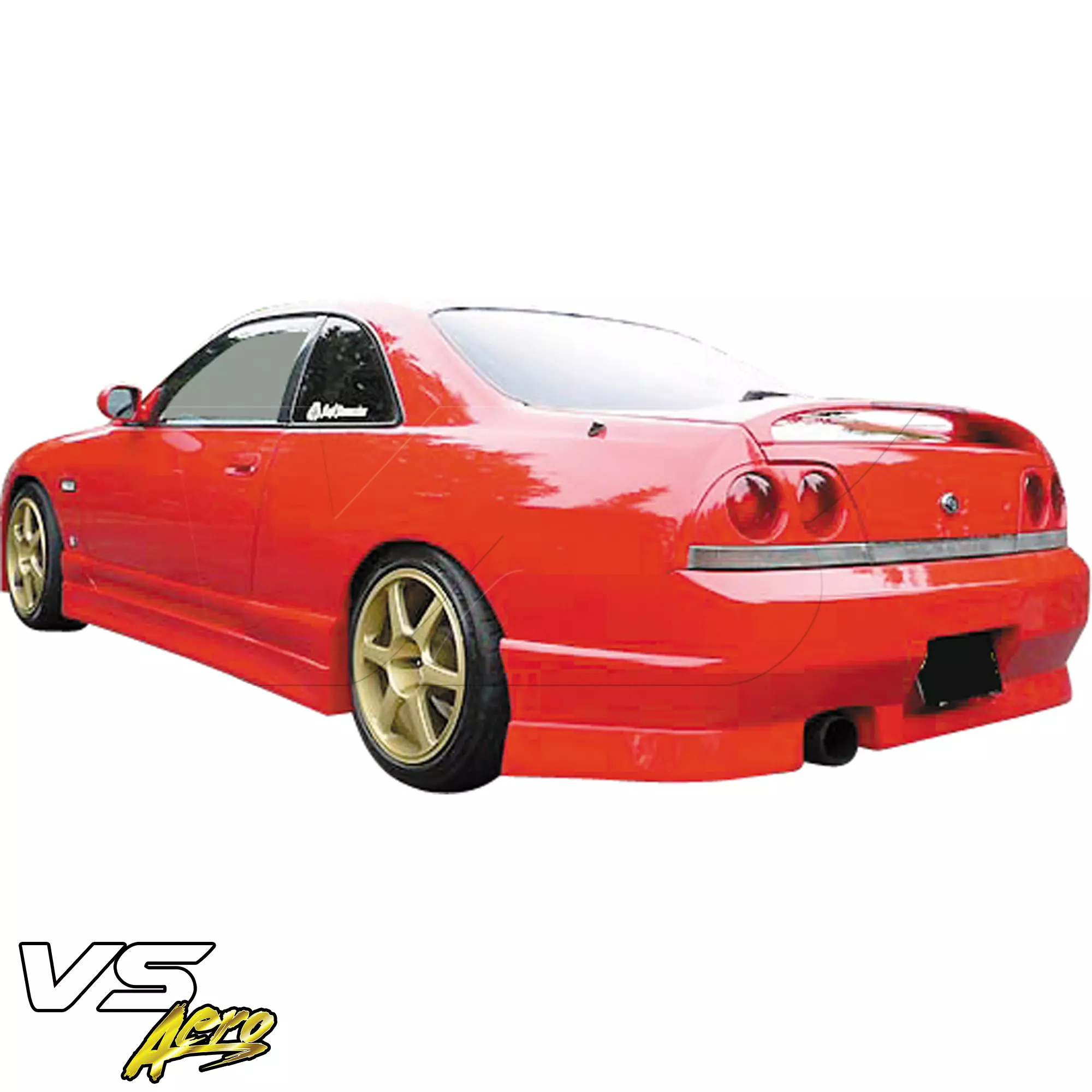 VSaero FRP FKON Rear Bumper > Nissan Skyline R33 GTS 1995-1998 > 2dr Coupe - Image 2